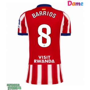 Atletico Madrid Pablo Barrios #8 Replika Hjemmebanetrøje Dame 2026-27 Kortærmet